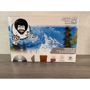 Bob Ross Master Paint Set- 16 Piece Set- New in Box